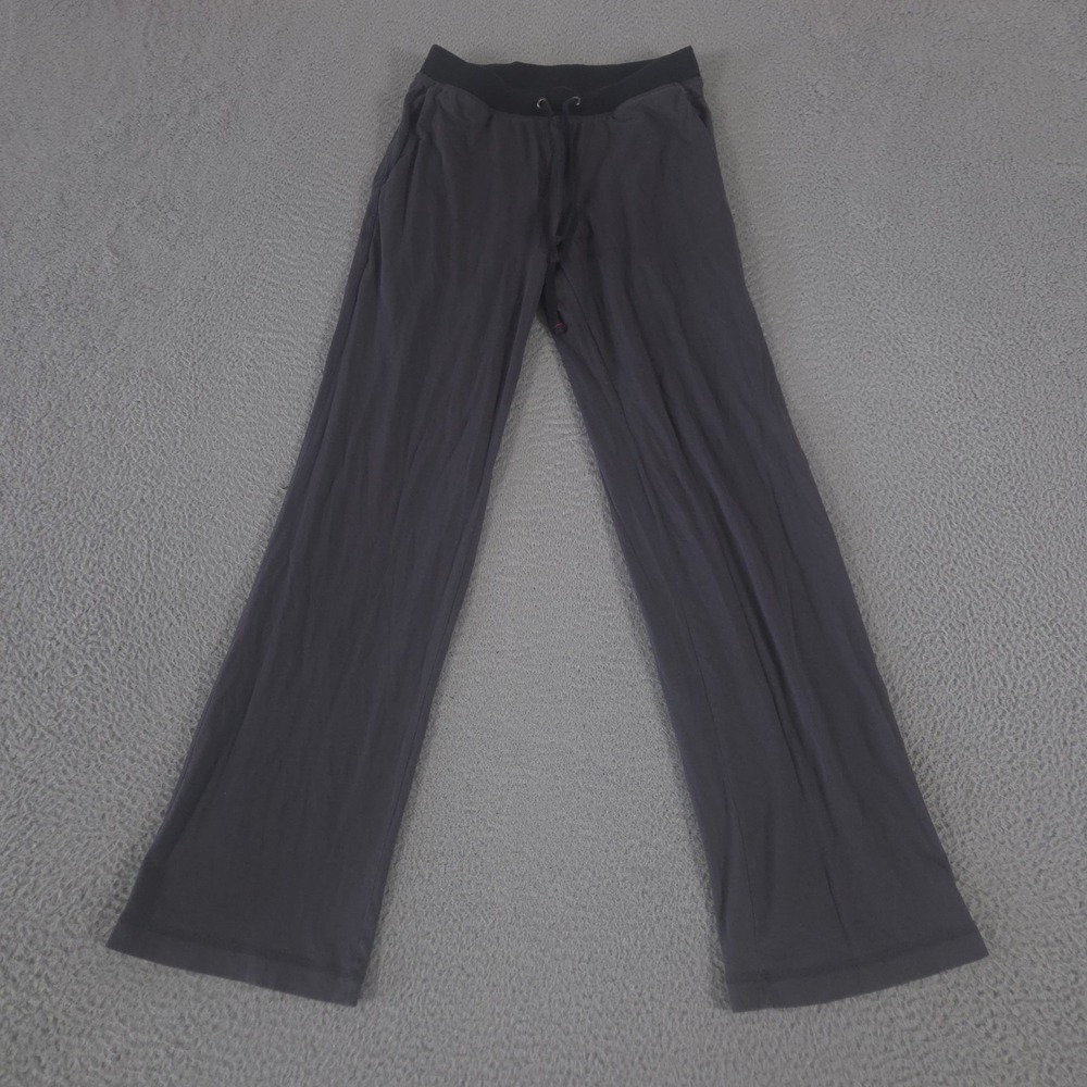 Daniel Buchler Pants Mens S Gray Wide Leg Pajama Peruvian Pima Cotton Drawstring